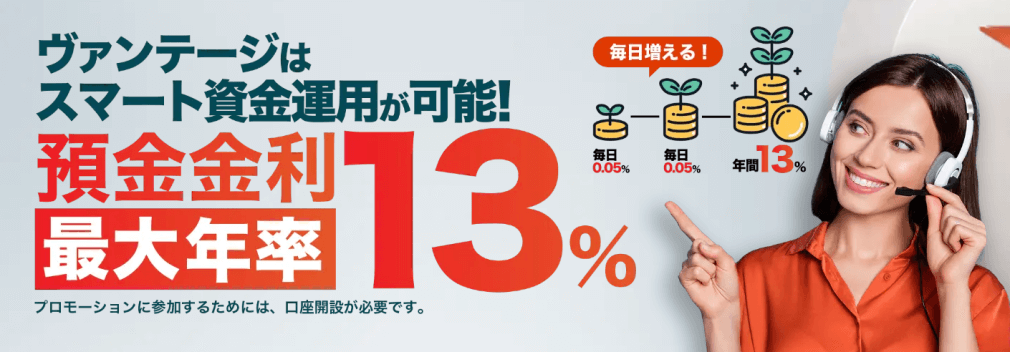 VantageのVプレミアム預金